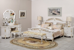 Спальня Афина белый с золотом Москва