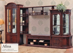 Стенка Афина орех Москва